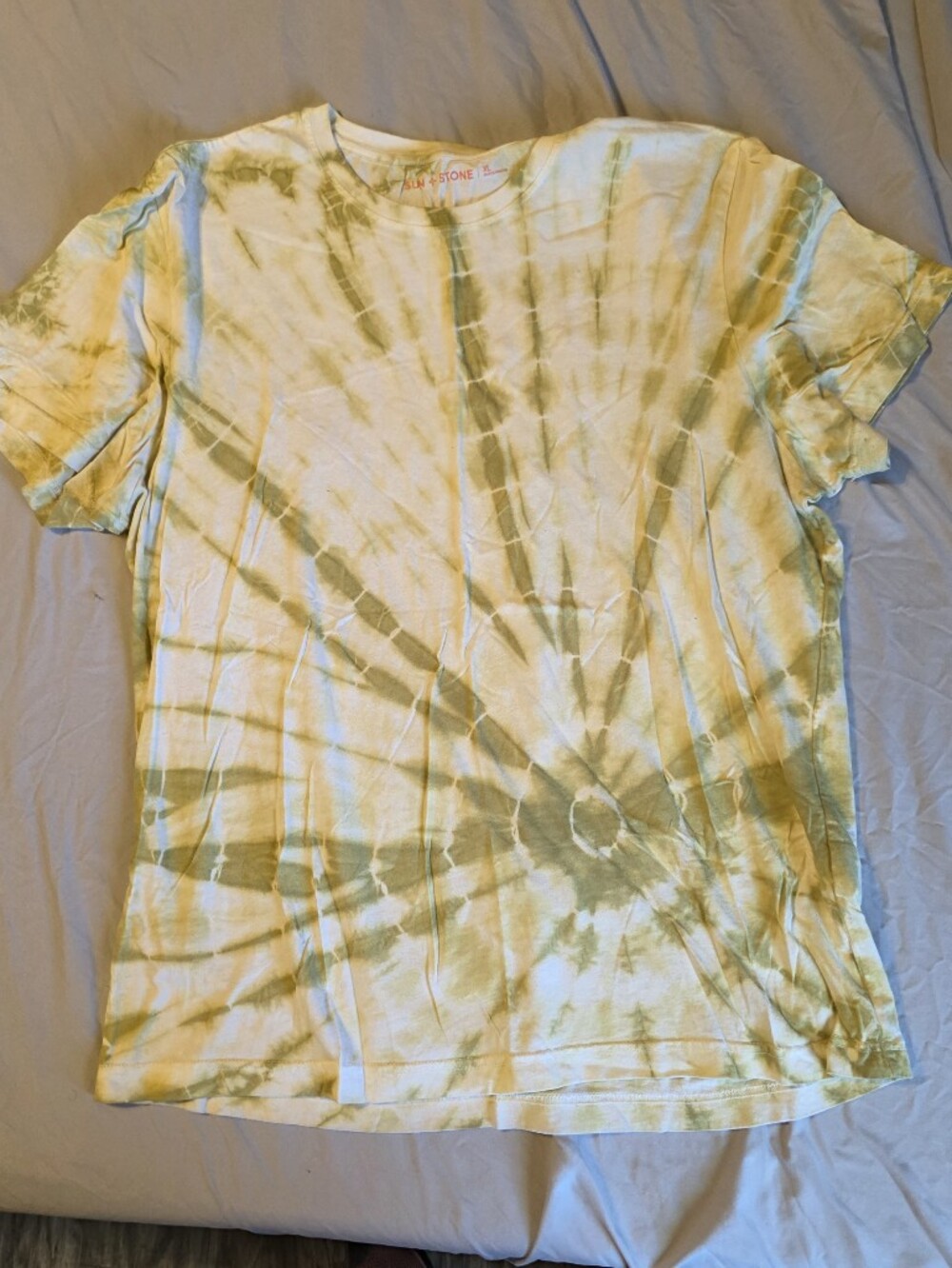 Sun + Stone Tie-Dye Crewneck Tee